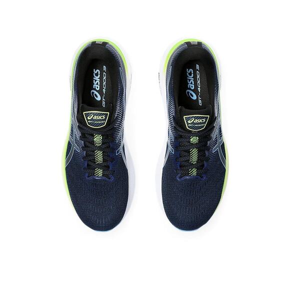 ASICS Men\'s GT-4000 3 Running Shoes, Black/Waterscape 9 M main image 7